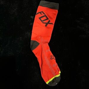 🧦 Fox Racing MTB socks Men’s size Medium Red/Black New without tags